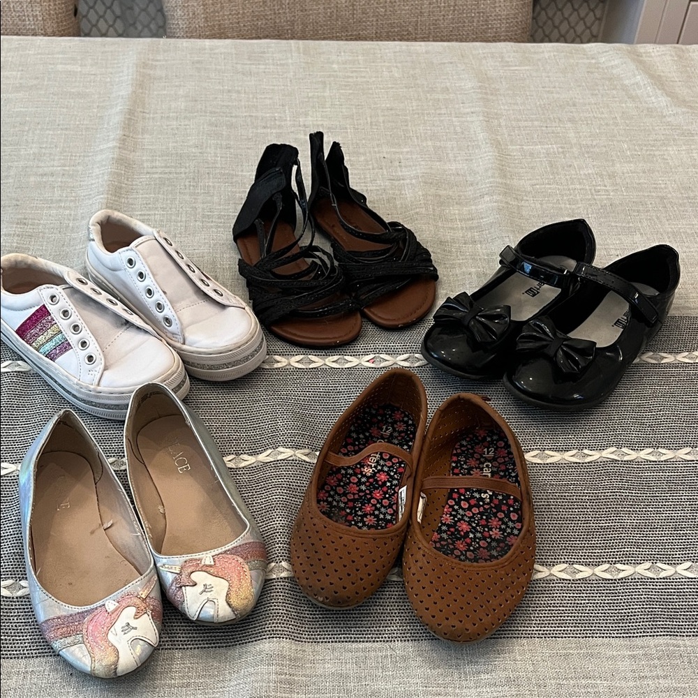 Black Mary Jane Kids Shoes